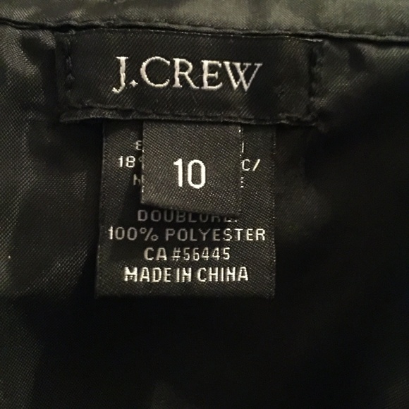 J. Crew Women's Black Strapless Dress Size 10 - Picture 6 of 6